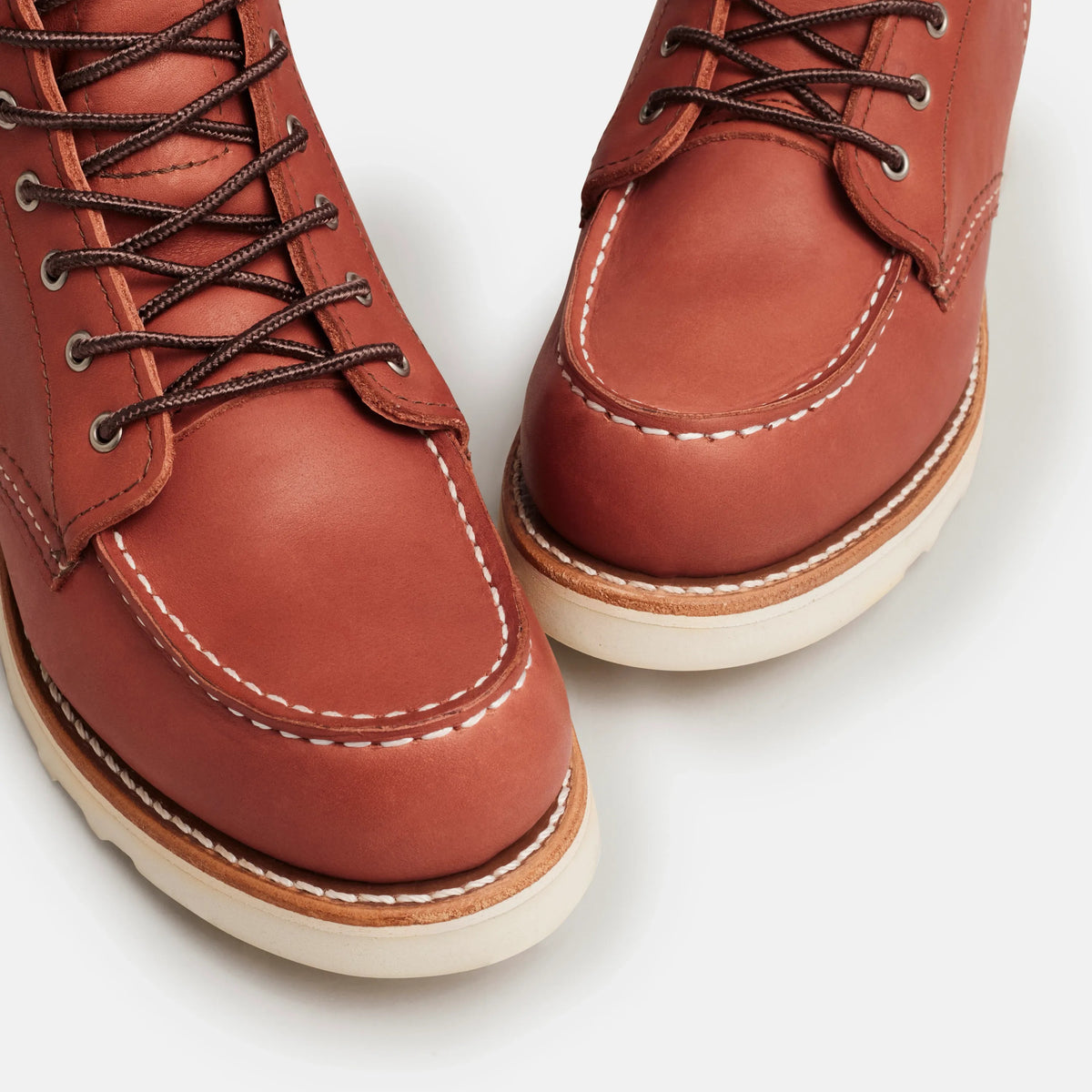 6-Inch Classic Moc Short Boot in Auburn Leather 3425 | Red Wing Heritage - Red Wing Shoes