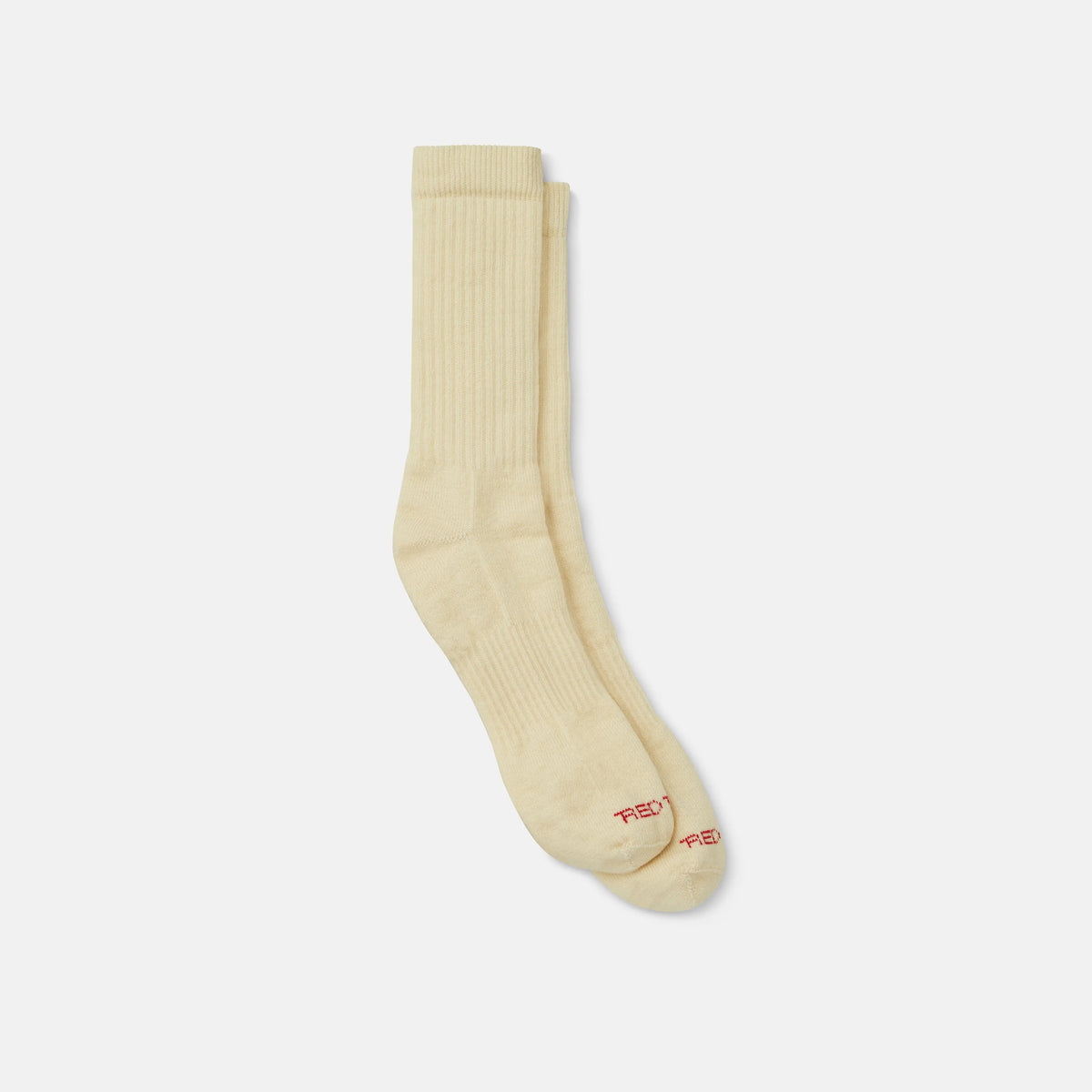 Unisex Full Crew Socks in Cream | Red Wing Heritage 97675 - Red Wing Shoes