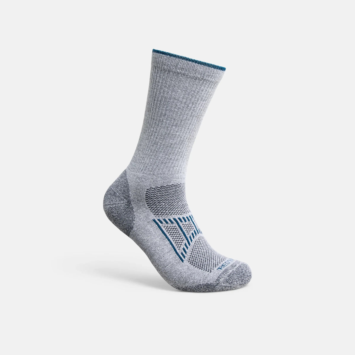 Unisex CoolMax® Blend Crew Sock in Gray 97397 - Red Wing Shoes