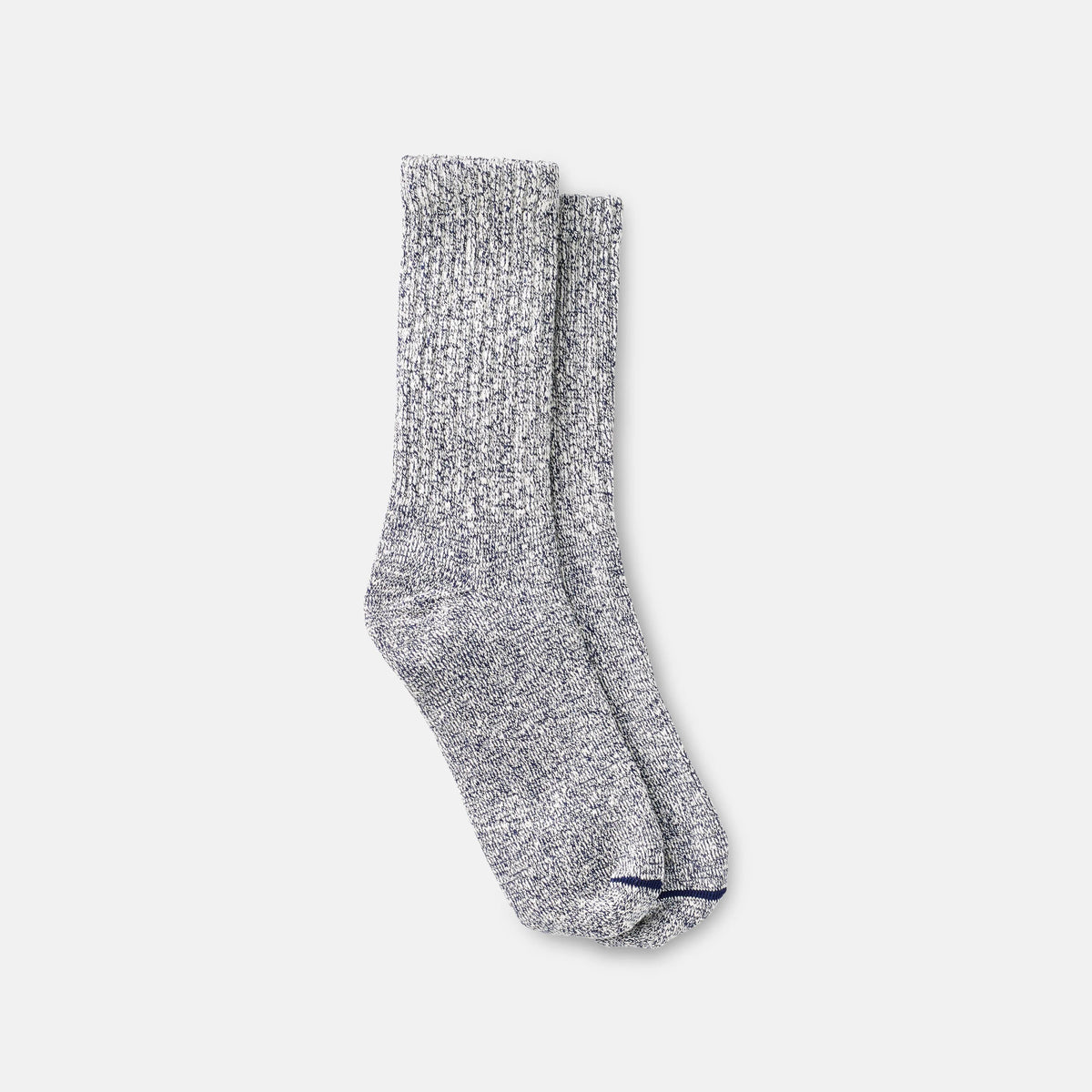 Unisex Cotton Blend Ragg Crew Socks in Navy/White Cotton Blend 97645 | Red Wing Heritage - Red Wing Shoes
