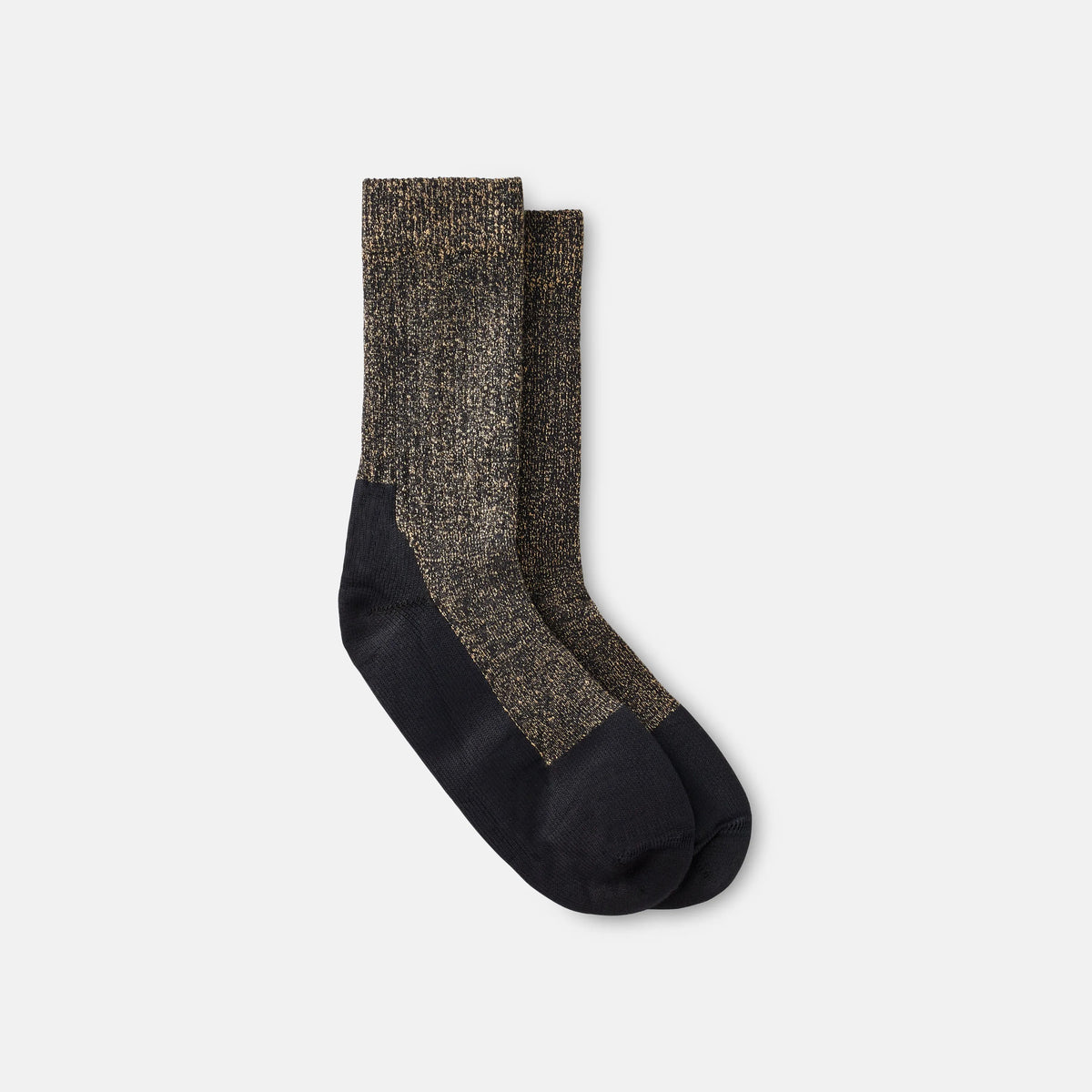 Unisex Deep Toe-Capped Crew Sock in Black 97654 | Red Wing Heritage - Red Wing Shoes
