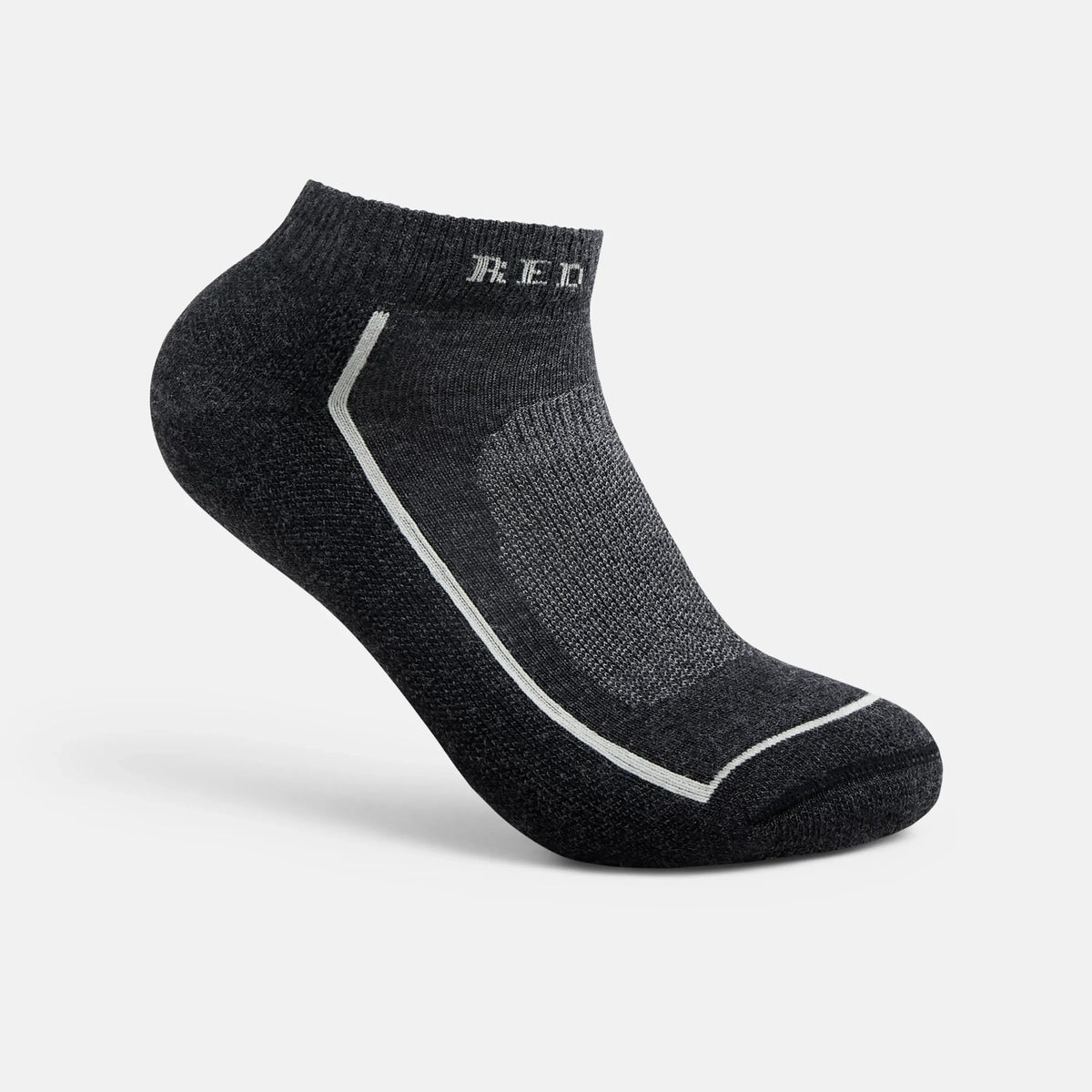 Unisex Steel-Toe Merino Wool Blend Quarter Crew Sock in Black 97393 - Red Wing Shoes