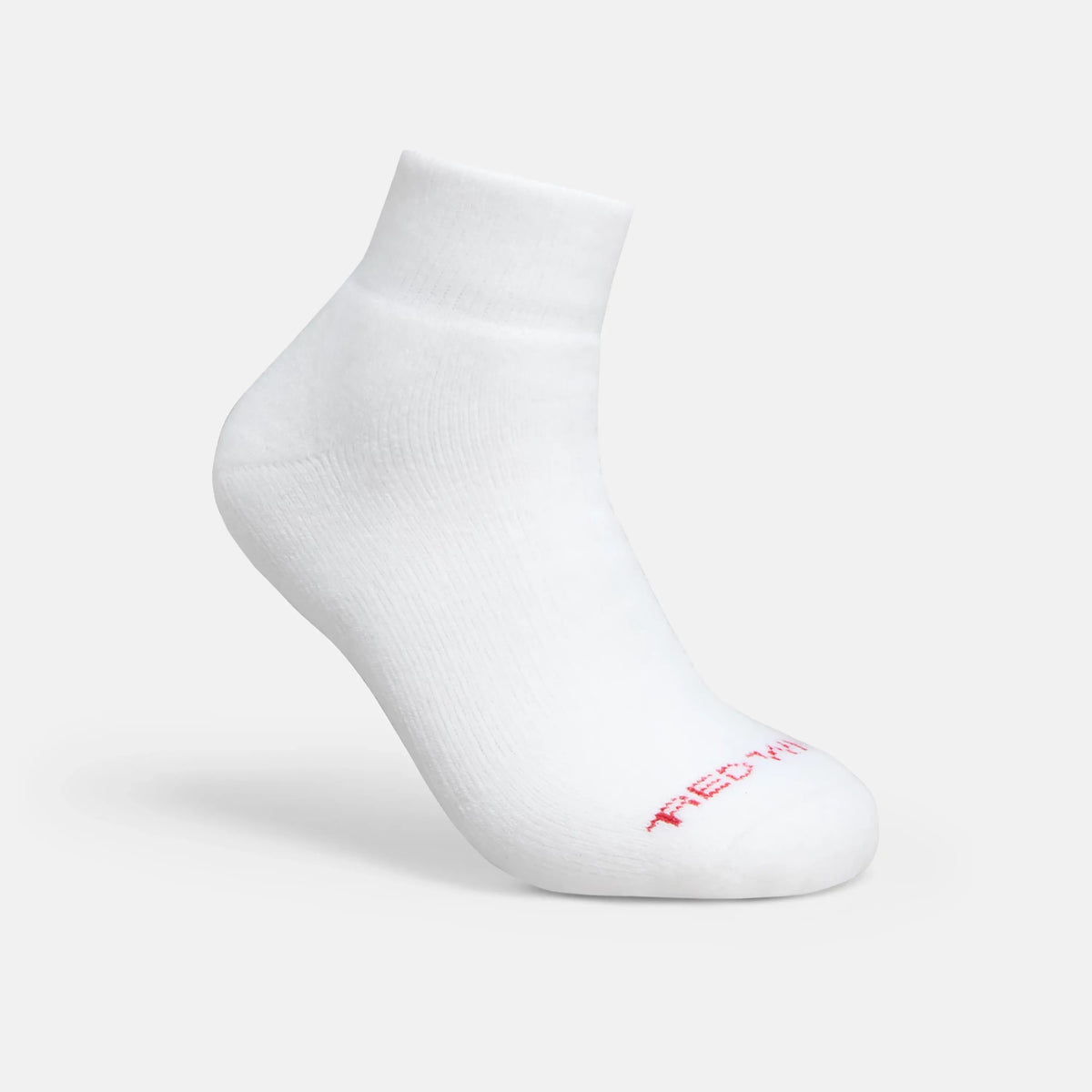 Unisex Acrylic Blend Quarter Crew Sock in White 97316 - Red Wing Shoes