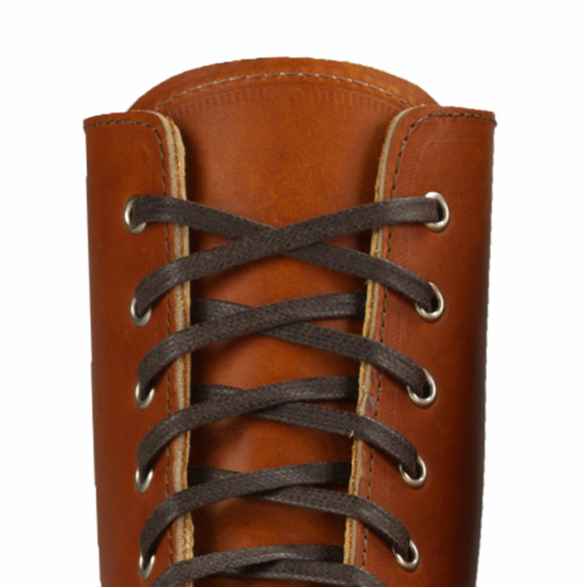 60-Inch Brown Flat Waxed Boot Laces 93006 - Red Wing Shoes