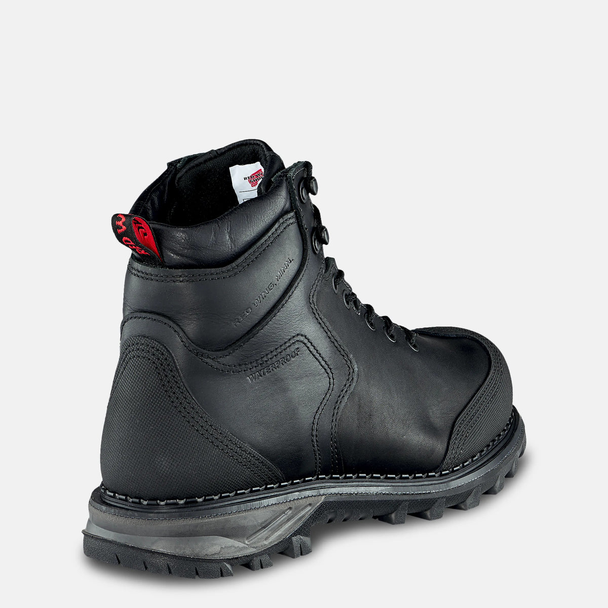Burnside 6-inch Waterproof Safety Toe Boot Black 2411 - Red Wing Shoes