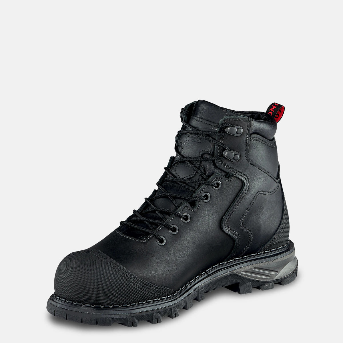 Burnside 6-inch Waterproof Safety Toe Boot Black 2411 - Red Wing Shoes