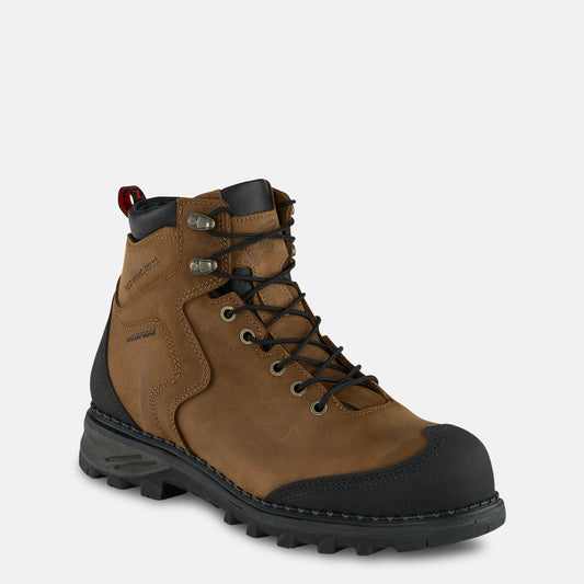Burnside 6-inch Waterproof Safety Toe Boot Brown 2410 - Red Wing Shoes