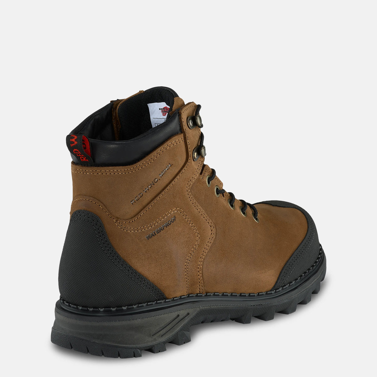 Burnside 6-inch Waterproof Safety Toe Boot Brown 2410 - Red Wing Shoes