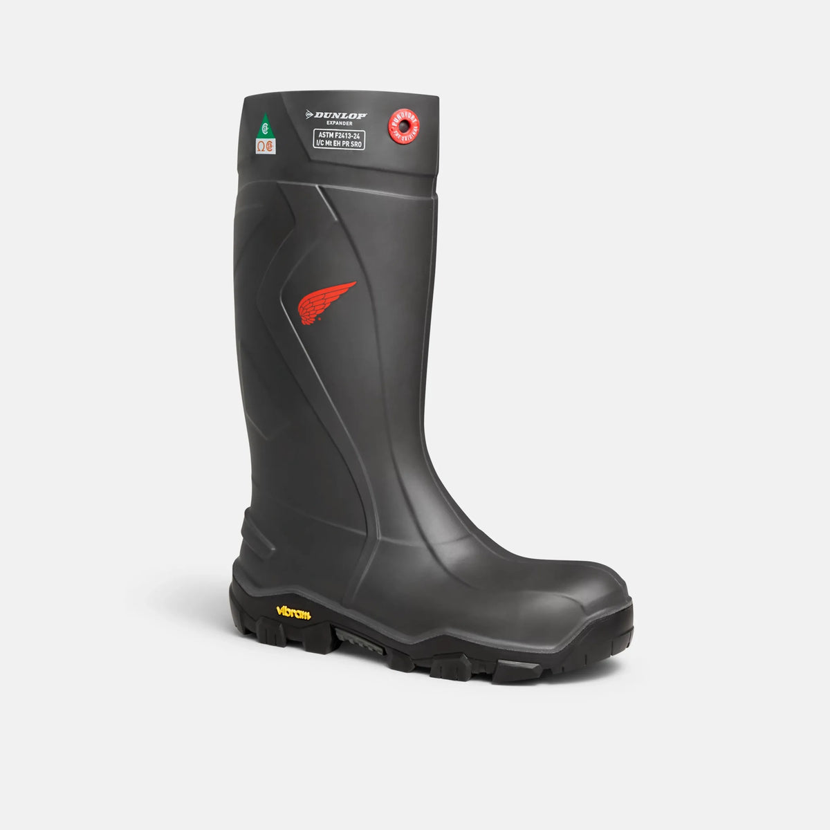 Dunlop Purofort + Expander 15-inch Waterproof Safety Toe CSA Pull-On Boot 59009 - Red Wing Shoes