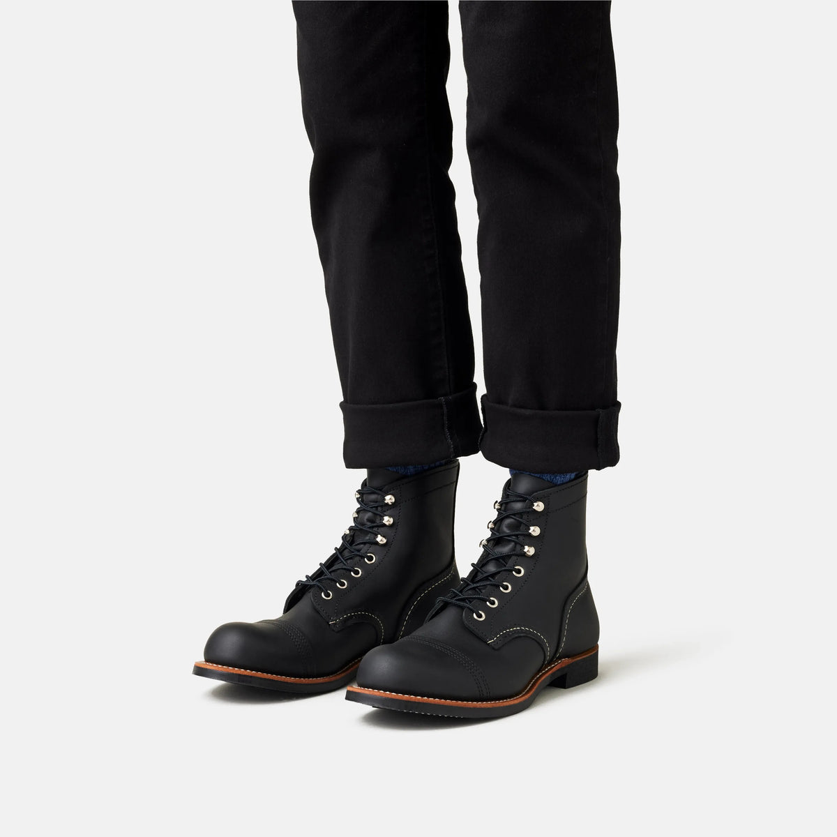 Iron Ranger 6-Inch Boot in Black Leather 8084 - Red Wing Shoes