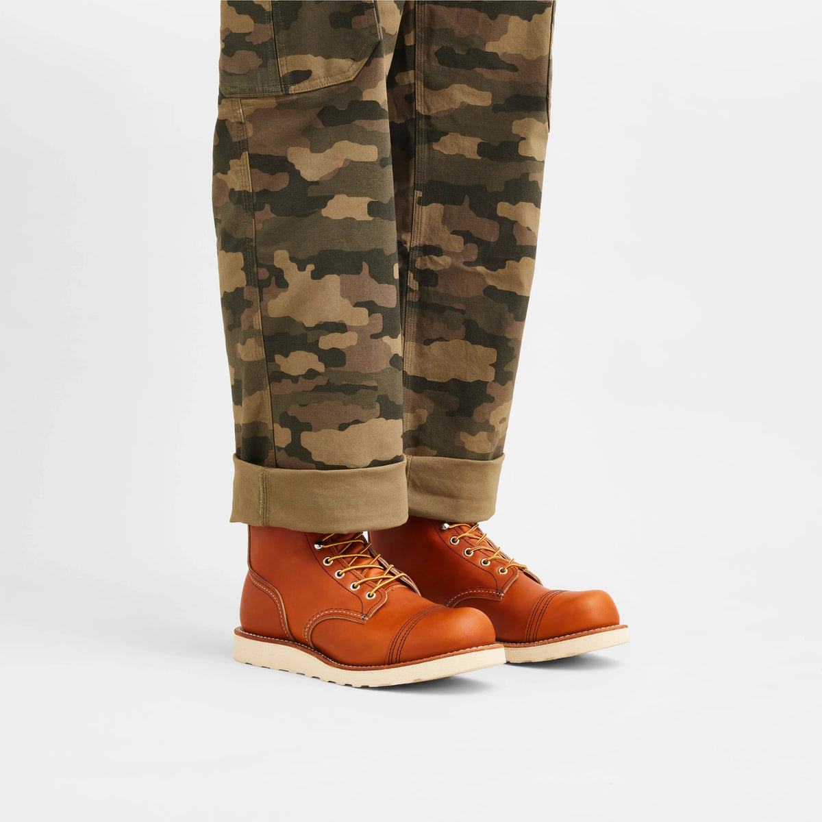 Iron Ranger Traction Tred in Brown Leather 8089 | Red Wing Heritage - Red Wing Shoes