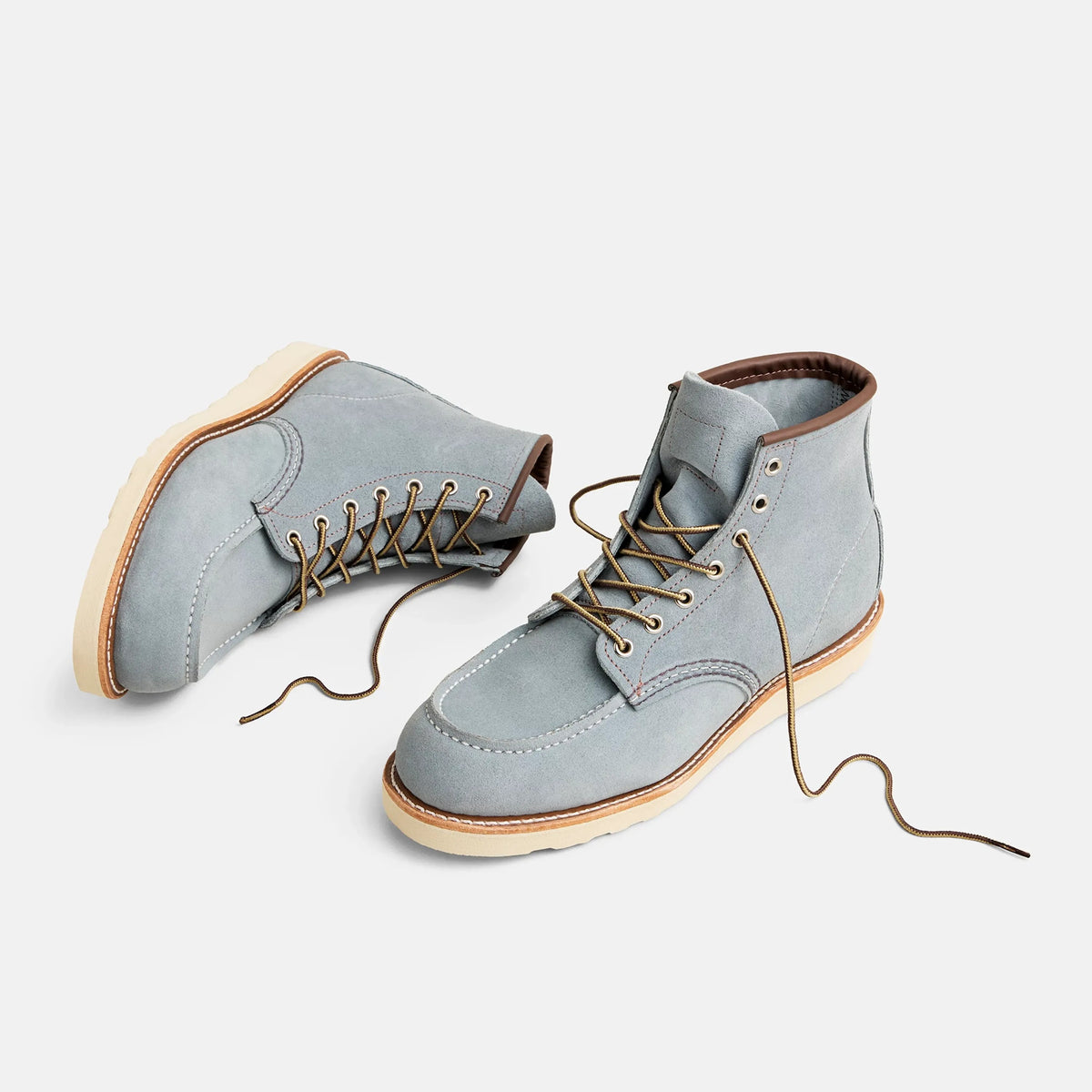 Classic Moc 6-Inch Boot in Blue Leather 8800 | Red Wing Heritage - Red Wing Shoes