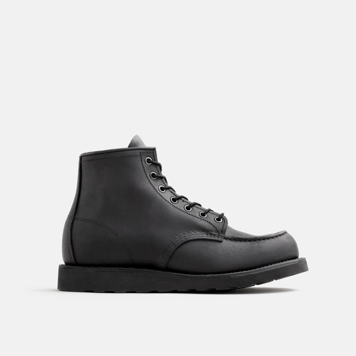Classic Moc 6-Inch Boot in Black Leather 8074 | Red Wing Heritage - Red Wing Shoes