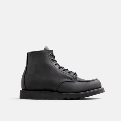 Classic Moc 6-Inch Boot in Black Leather 8074 | Red Wing Heritage - Red Wing Shoes