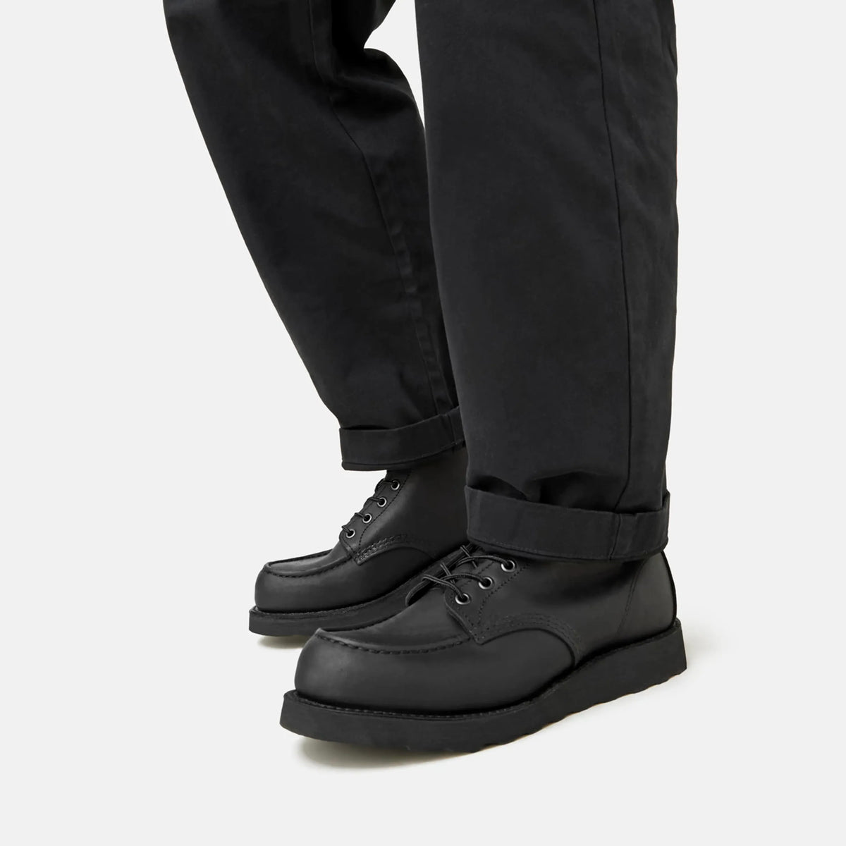 Classic Moc 6-Inch Boot in Black Leather 8074 | Red Wing Heritage - Red Wing Shoes
