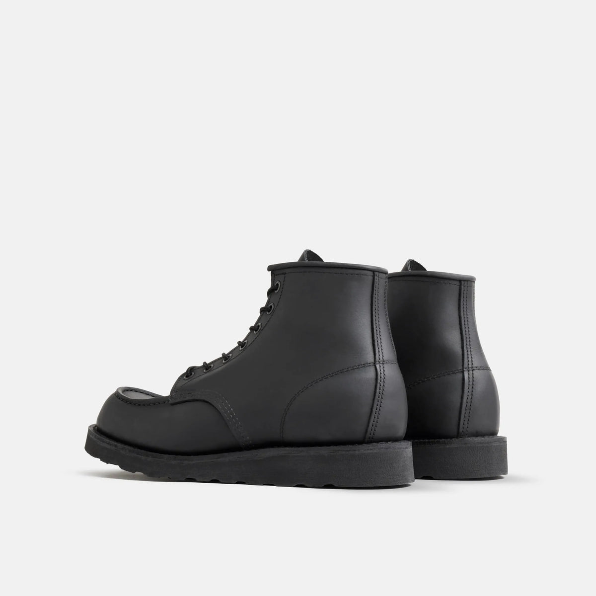 Classic Moc 6-Inch Boot in Black Leather 8074 | Red Wing Heritage - Red Wing Shoes