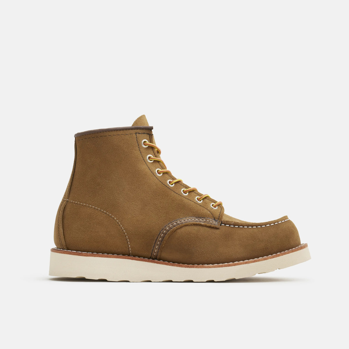 Classic Moc 6-Inch Boot in Olive Leather 8881 | Red Wing Heritage - Red Wing Shoes