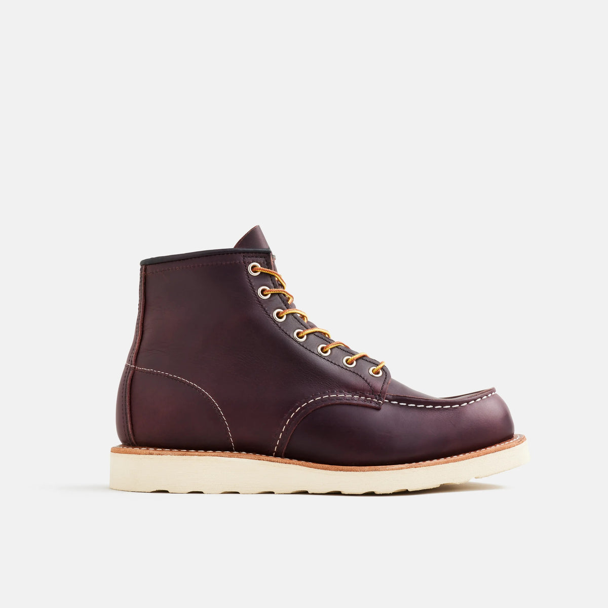 Classic Moc in Black Cherry Leather 8847 | Red Wing Heritage - Red Wing Shoes