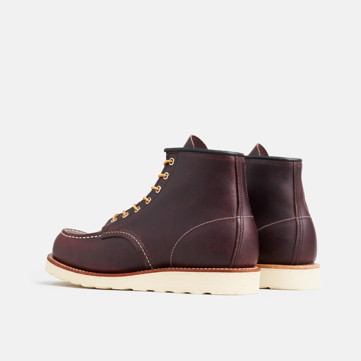 Classic Moc in Black Cherry Leather 8847 | Red Wing Heritage - Red Wing Shoes