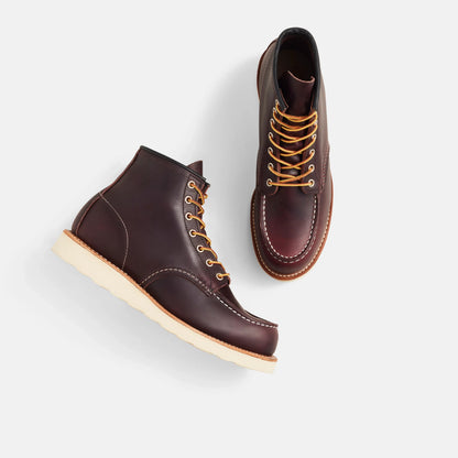 Classic Moc in Black Cherry Leather 8847 | Red Wing Heritage - Red Wing Shoes