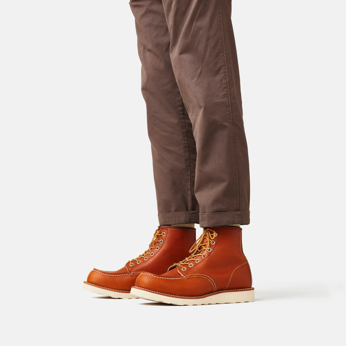 Classic Moc 6-Inch Boot in Brown Leather 875 - Red Wing Shoes