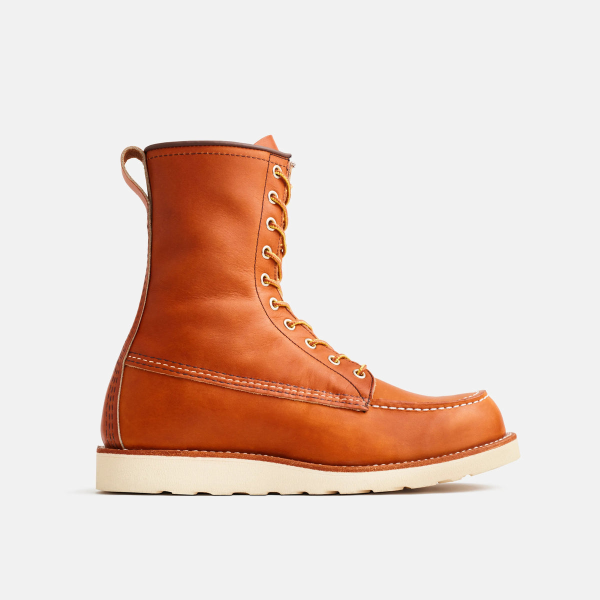 8-Inch Classic Moc Boot in Brown Leather 877 - Red Wing Shoes