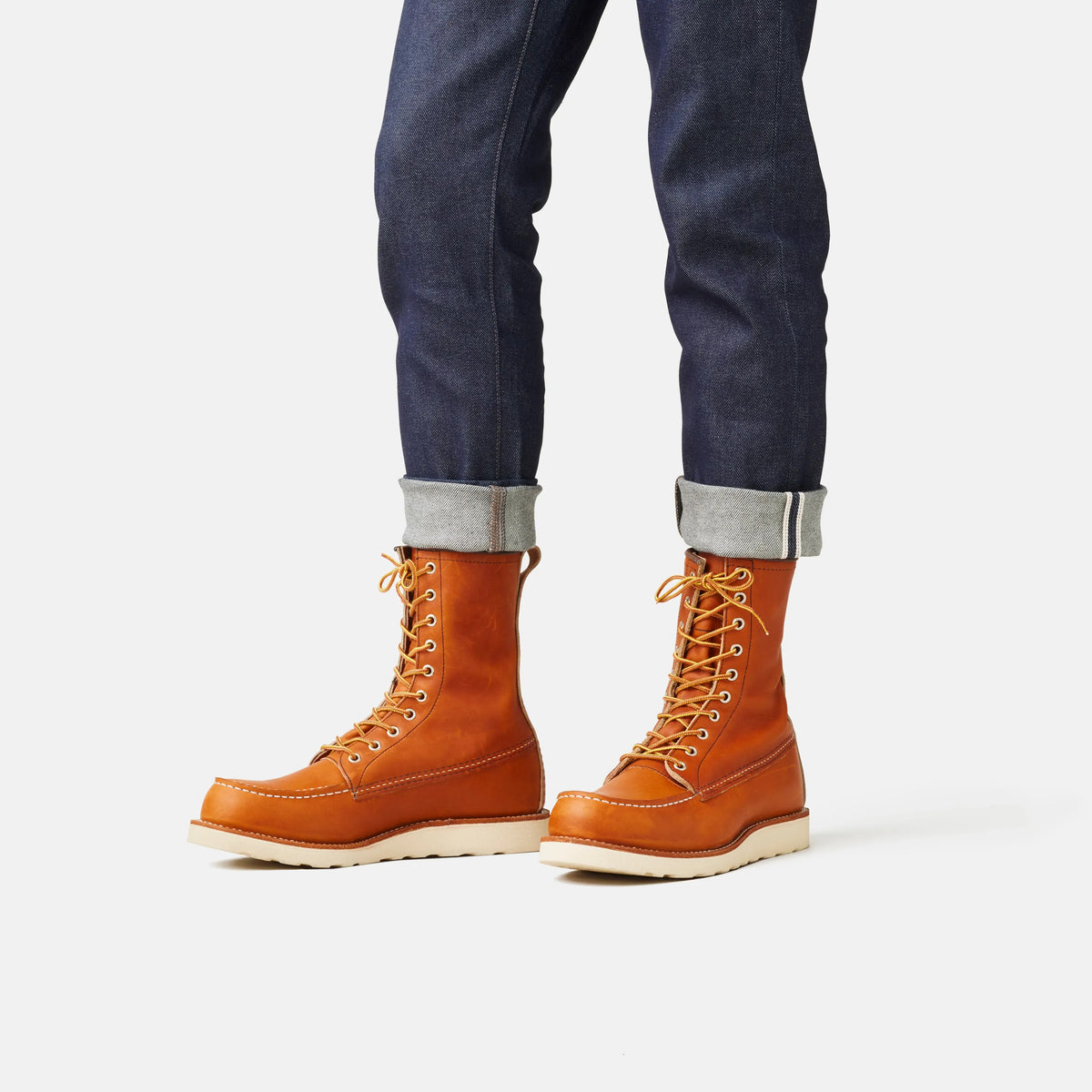 8-Inch Classic Moc Boot in Brown Leather 877 - Red Wing Shoes