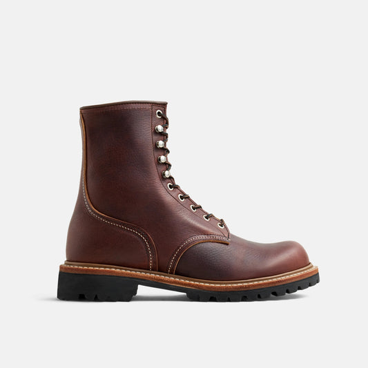 Logger Boot in Briar Oil Slick Leather 4585 | Red Wing Heritage - Red Wing Shoes
