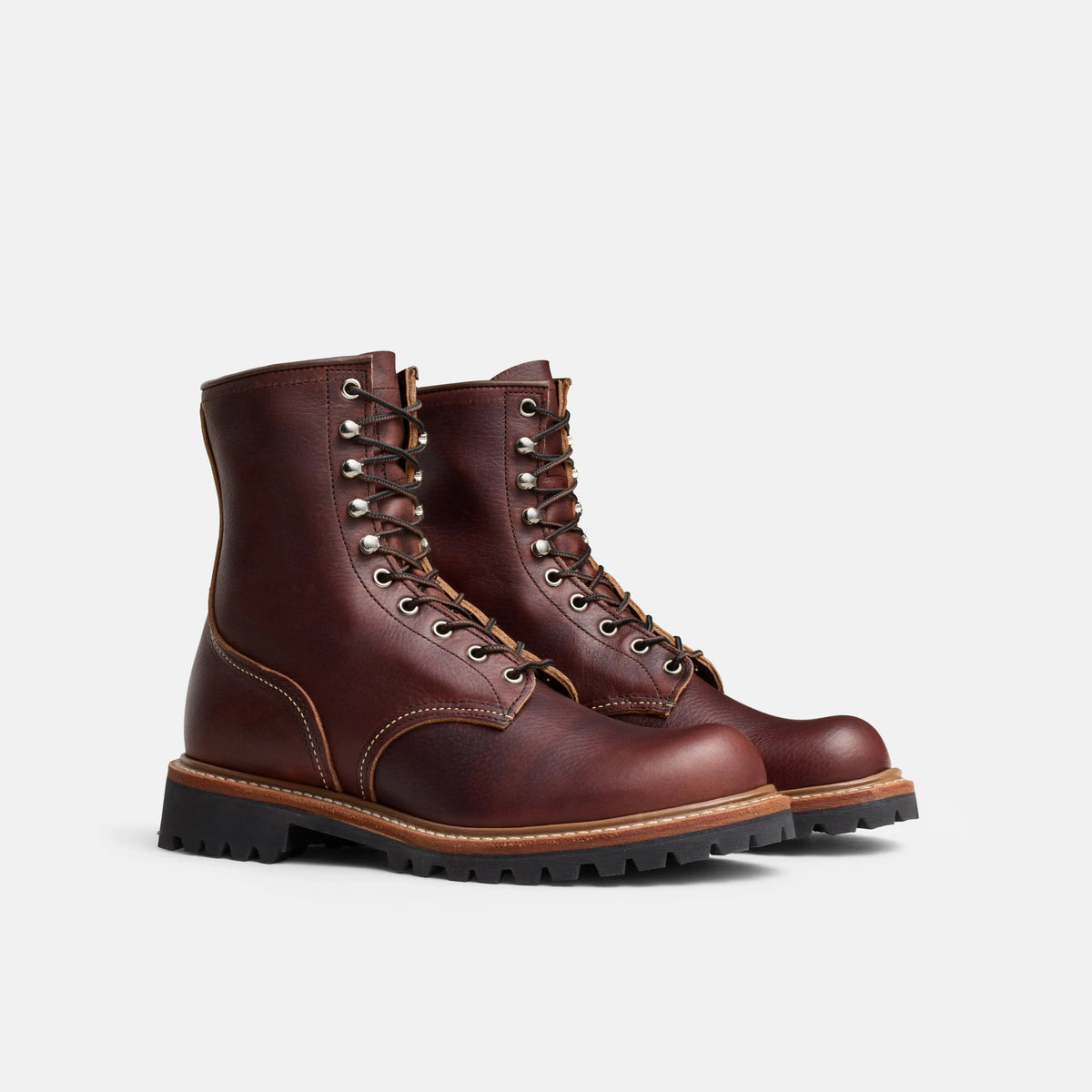 Logger Boot in Briar Oil Slick Leather 4585 | Red Wing Heritage - Red Wing Shoes