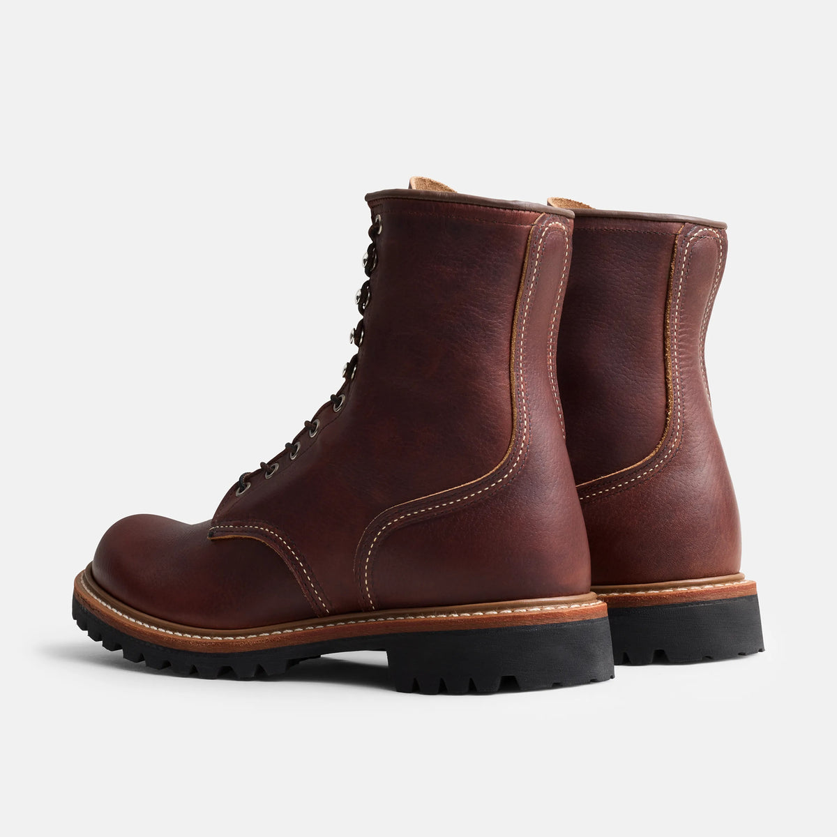Logger Boot in Briar Oil Slick Leather 4585 | Red Wing Heritage - Red Wing Shoes