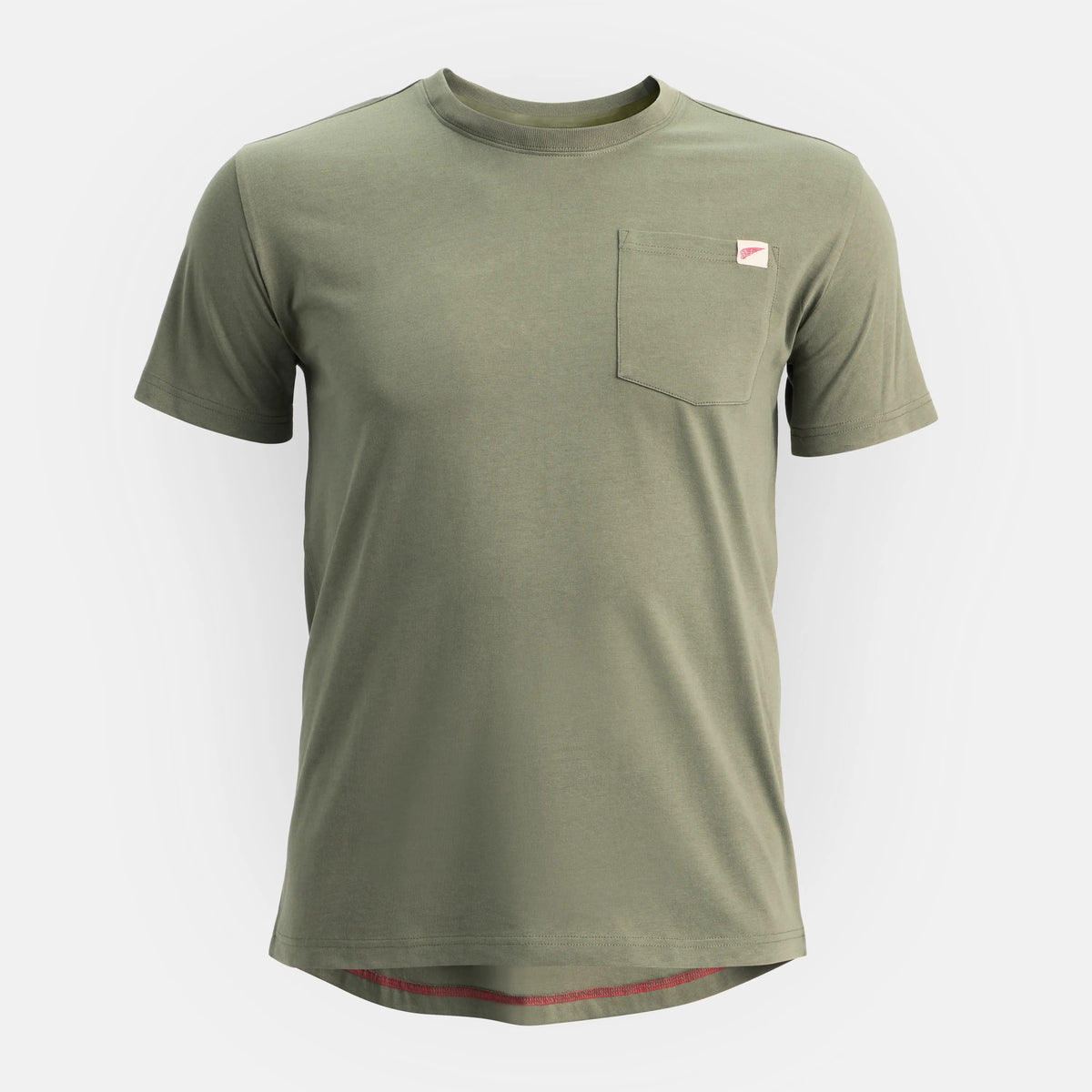 Short Sleeve Pocket T-Shirt in Olive Green 98473 - Red Wing Shoes