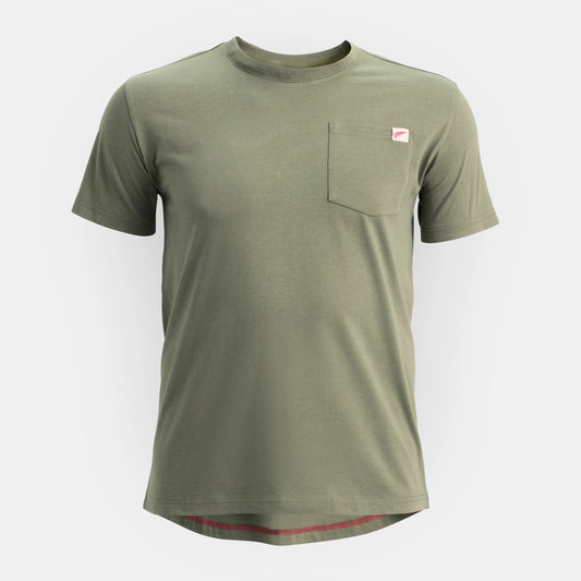 Short Sleeve Pocket T-Shirt in Olive Green 98473 - Red Wing Shoes