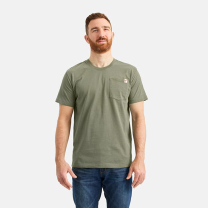 Short Sleeve Pocket T-Shirt in Olive Green 98473 - Red Wing Shoes