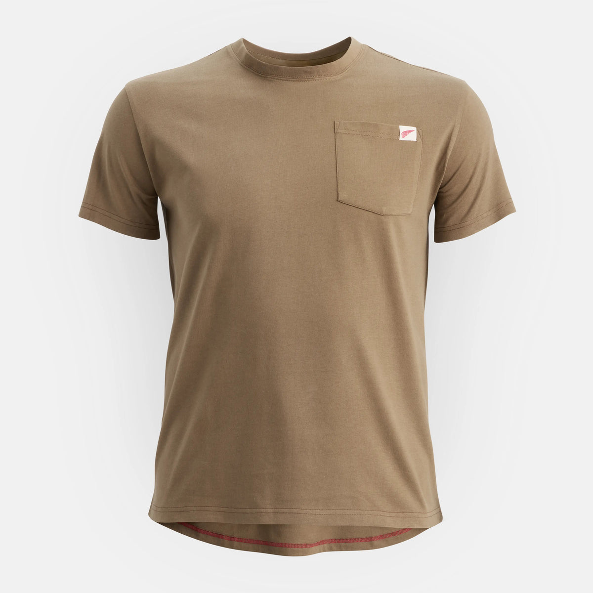 Short Sleeve Pocket T-Shirt in Brown 98471 - Red Wing Shoes