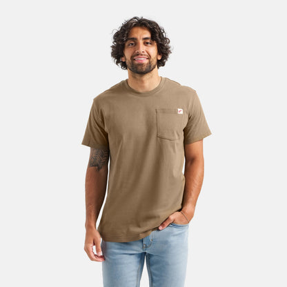 Short Sleeve Pocket T-Shirt in Brown 98471 - Red Wing Shoes