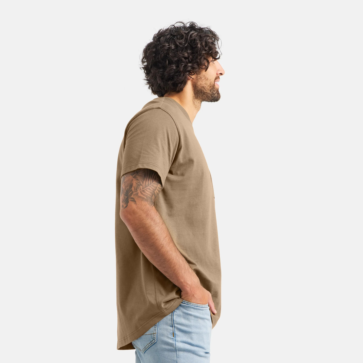 Short Sleeve Pocket T-Shirt in Brown 98471 - Red Wing Shoes