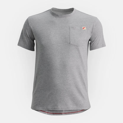 Short Sleeve Pocket T-Shirt in Heather Gray 98469 - Red Wing Shoes