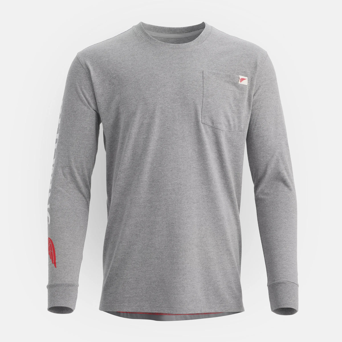 Long Sleeve Classic Pocket Tee in Heather Gray 98475 | Red Wing - Red Wing Shoes