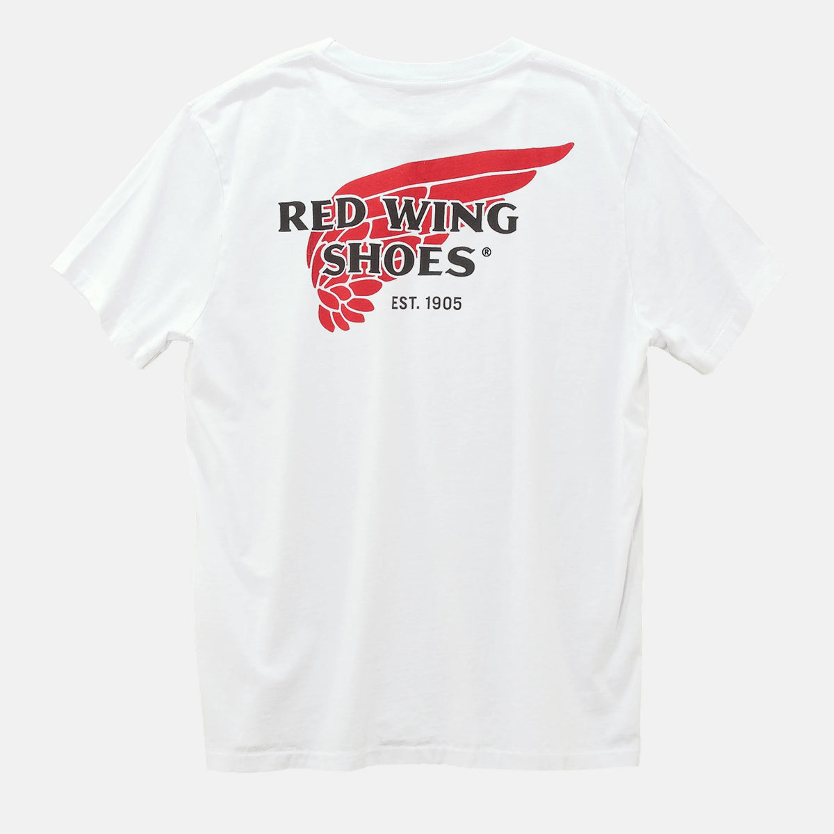 Unisex Red Wing Shoes Logo T-Shirt in White 97610 | Red Wing Heritage - Red Wing Shoes
