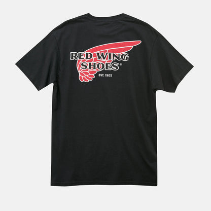 Unisex Red Wing Shoes Logo T-Shirt in Black 97611 | Red Wing Heritage - Red Wing Shoes
