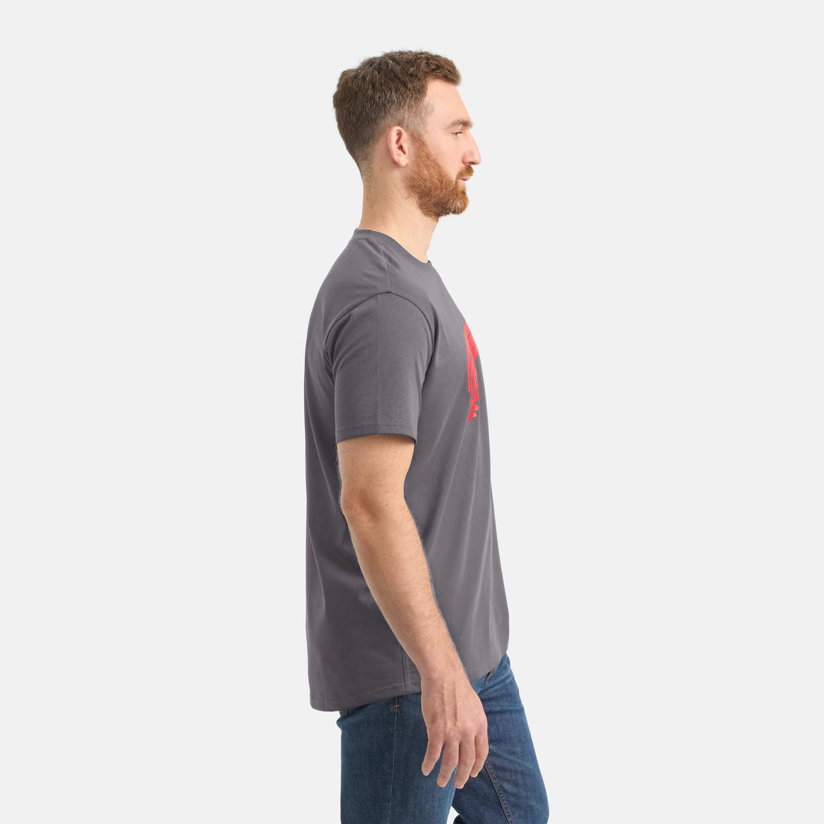 Short Sleeve Classic Wing Tee in Dark Gray - Red Wing Shoes