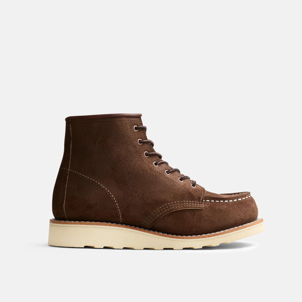 Classic Moc 6-Inch Boot in Chocolate Muleskinner Leather 3476 | Red Wing Heritage - Red Wing Shoes