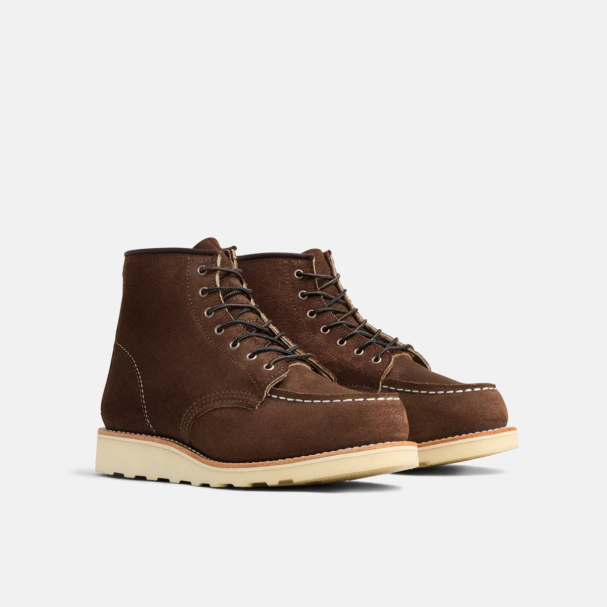 Classic Moc 6-Inch Boot in Chocolate Muleskinner Leather 3476 | Red Wing Heritage - Red Wing Shoes