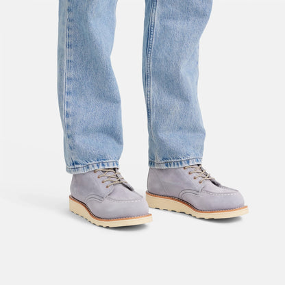 6-Inch Classic Moc Short Boot in Lavender Leather 3300 | Red Wing Heritage - Red Wing Shoes