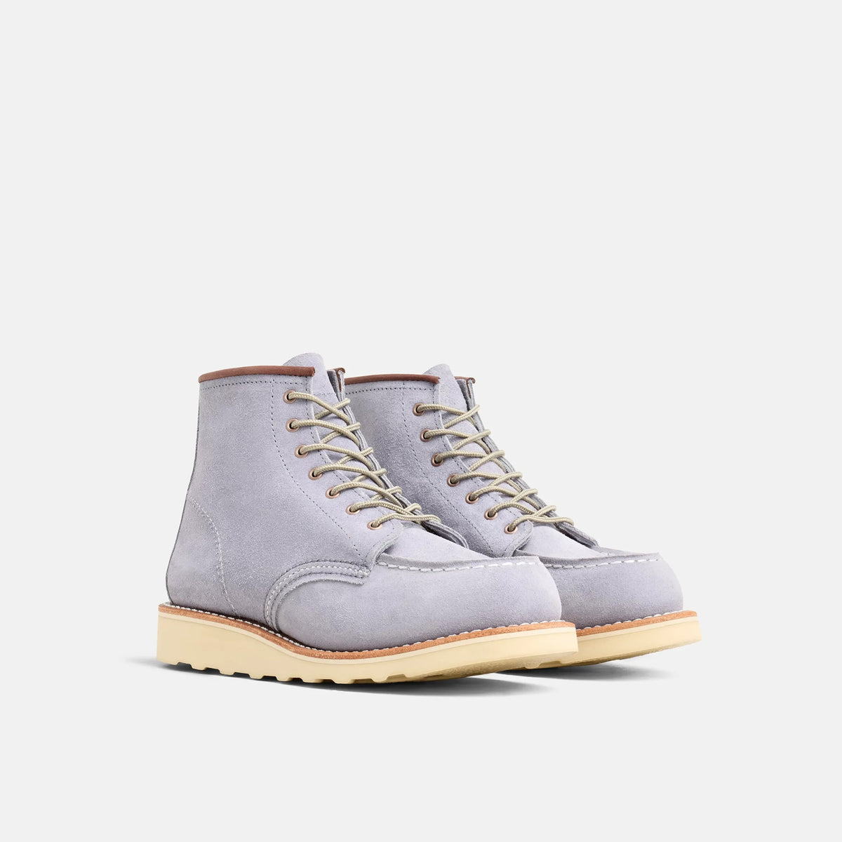 6-Inch Classic Moc Short Boot in Lavender Leather 3300 | Red Wing Heritage - Red Wing Shoes