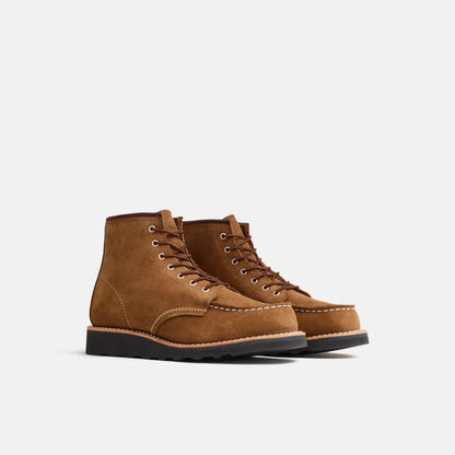 6-Inch Classic Moc Short Boot in Olive Leather 3377 | Red Wing Heritage - Red Wing Shoes