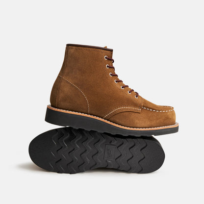 6-Inch Classic Moc Short Boot in Olive Leather 3377 | Red Wing Heritage - Red Wing Shoes