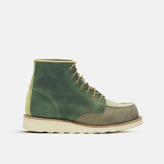 6-Inch Classic Moc Short Boot in Multi Army 3465 | Red Wing Heritage - Red Wing Shoes