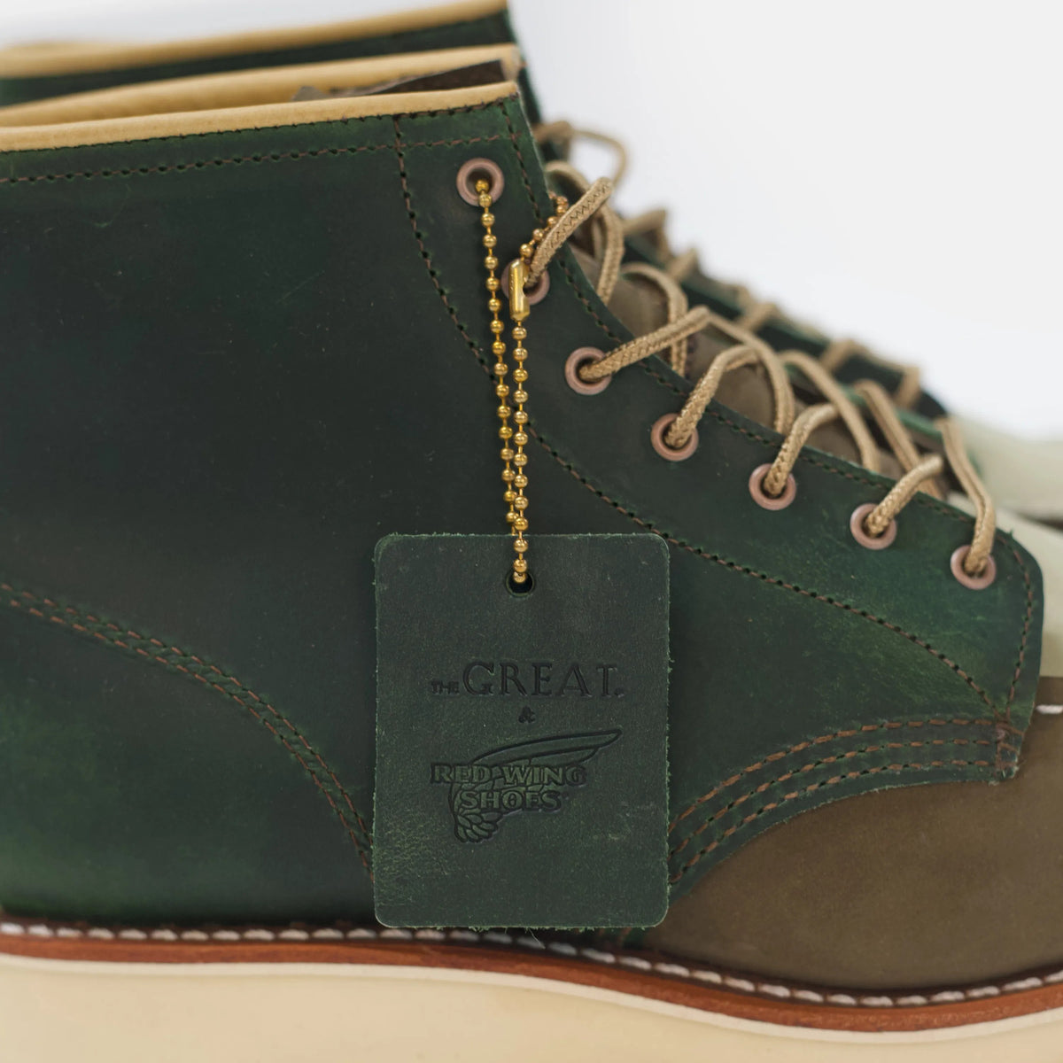 6-Inch Classic Moc Short Boot in Multi Army 3465 | Red Wing Heritage - Red Wing Shoes