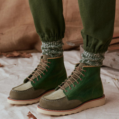 6-Inch Classic Moc Short Boot in Multi Army 3465 | Red Wing Heritage - Red Wing Shoes